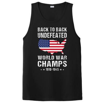 Back To Back Undefeated World War Champs American PosiCharge Competitor Tank