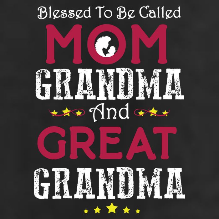 Blessed To Be Called Mom Grandma And Great Grandma Golf Towel