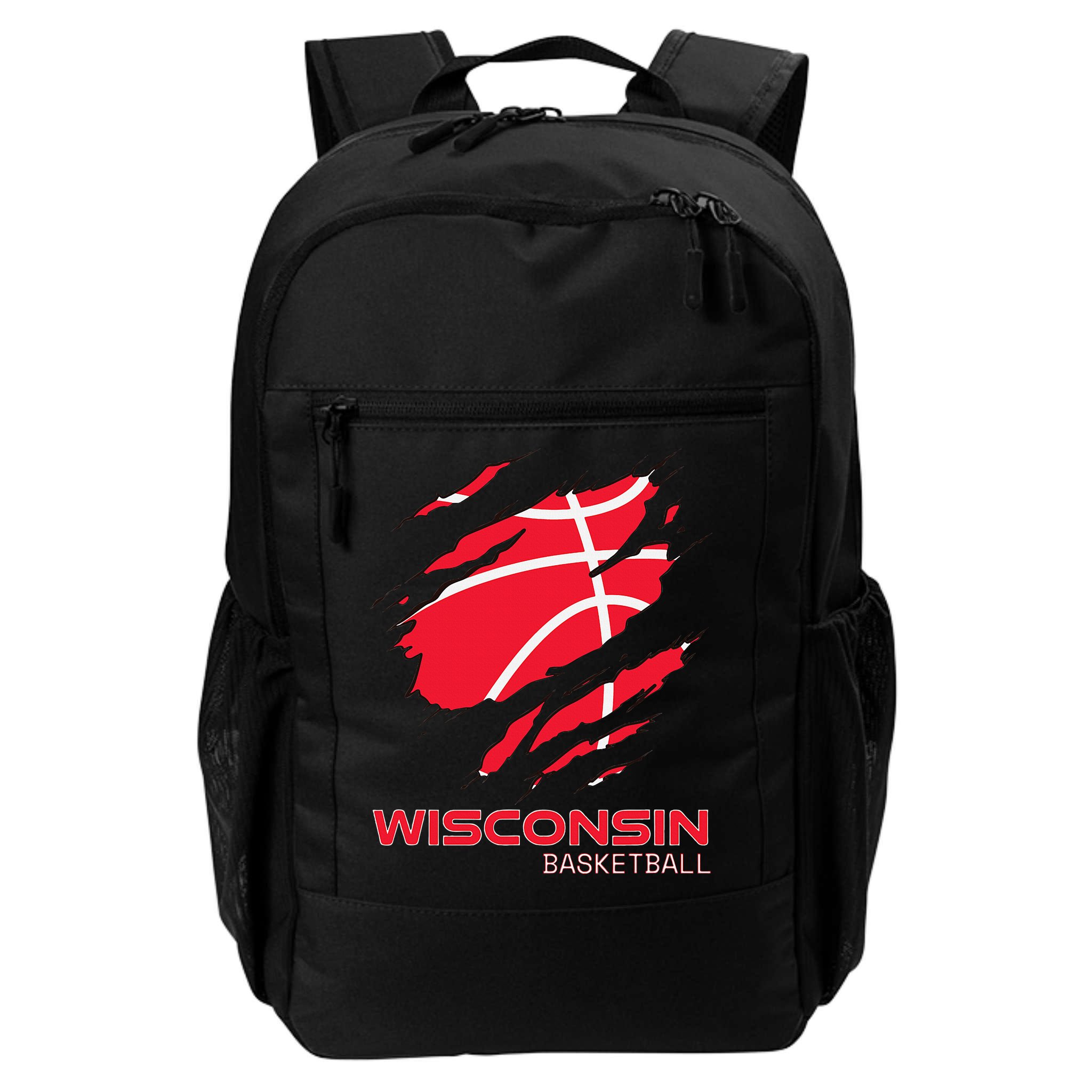 Basketball The Badger State Home Wisconsin Hoops Backpack