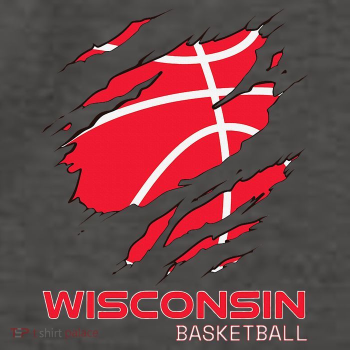 Basketball The Badger State Home Wisconsin Hoops Vector Backpack