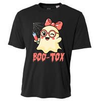 Boo Tox Boo Tox Halloween Nurse Injector Filler Botox Cooling Performance Crew T-Shirt