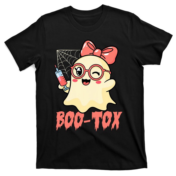 Boo Tox Boo Tox Halloween Nurse Injector Filler Botox T-Shirt