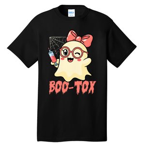 Boo Tox Boo Tox Halloween Nurse Injector Filler Botox Tall T-Shirt