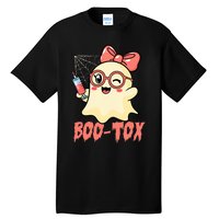 Boo Tox Boo Tox Halloween Nurse Injector Filler Botox Tall T-Shirt