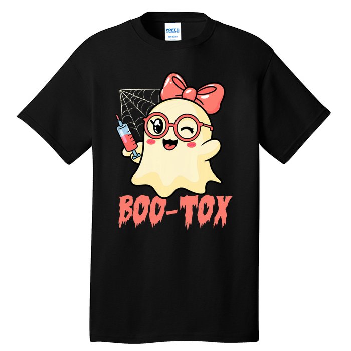 Boo Tox Boo Tox Halloween Nurse Injector Filler Botox Tall T-Shirt