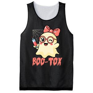 Boo Tox Boo Tox Halloween Nurse Injector Filler Botox Mesh Reversible Basketball Jersey Tank