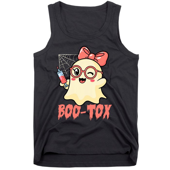 Boo Tox Boo Tox Halloween Nurse Injector Filler Botox Tank Top