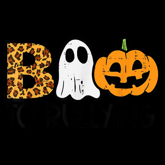 Boo To Bullying Ghost Pumpkin Orange Anti Bully Unity Day 16 in Basic Backpack