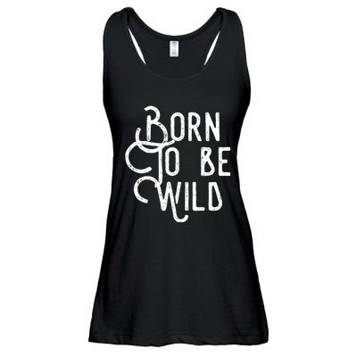 Born To Be Wild Ladies Essential Flowy Tank