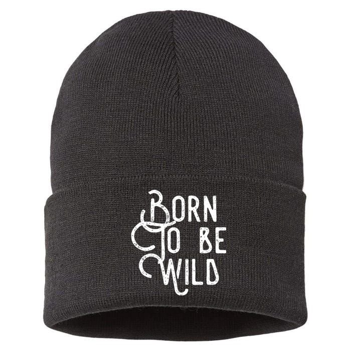 Born To Be Wild Sustainable Knit Beanie