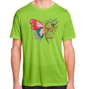 Butterfly Tree Branch Adult ChromaSoft Performance T-Shirt