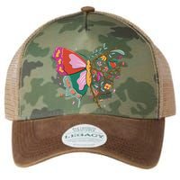 Butterfly Tree Branch Legacy Tie Dye Trucker Hat