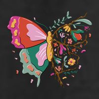 Butterfly Tree Branch Cool Comfort Performance Bucket Hat