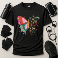 Butterfly Tree Branch Performance Shirt