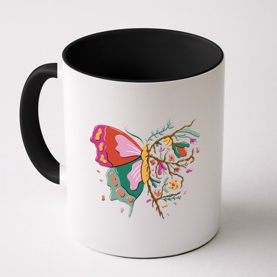 Butterfly Tree Branch Mug