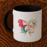 Butterfly Tree Branch Mug