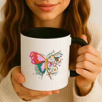 Butterfly Tree Branch Mug