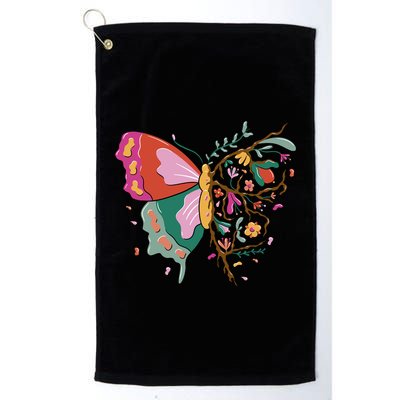 Butterfly Tree Branch Golf Towel