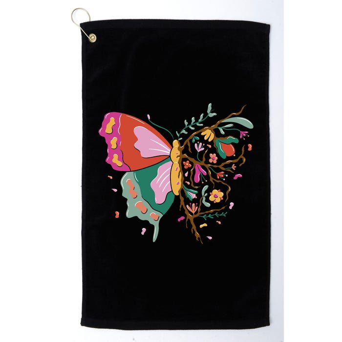 Butterfly Tree Branch Golf Towel