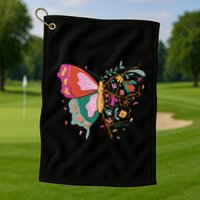 Butterfly Tree Branch Golf Towel