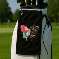 Butterfly Tree Branch Golf Towel
