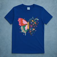 Butterfly Tree Branch T-Shirt