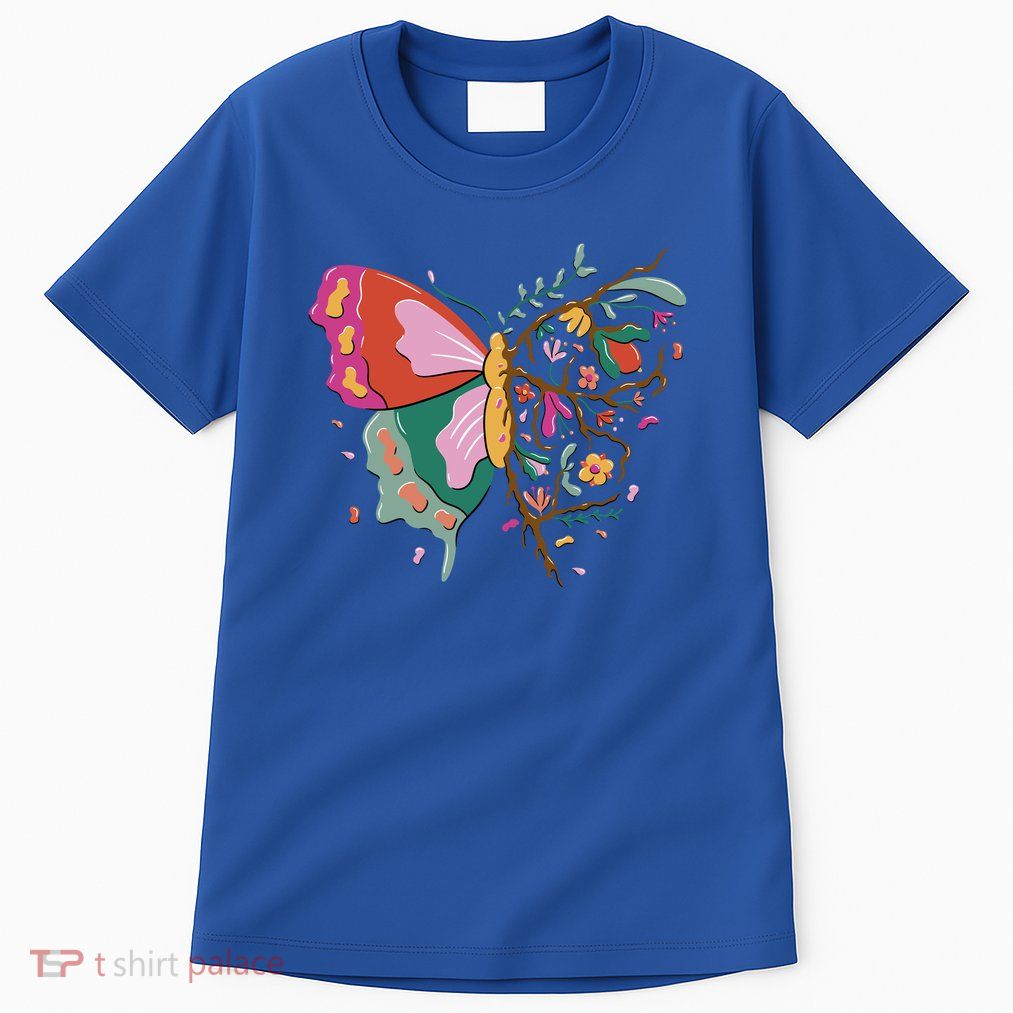 Butterfly Tree Branch Tall T-Shirt