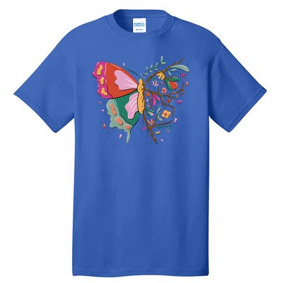 Butterfly Tree Branch Tall T-Shirt