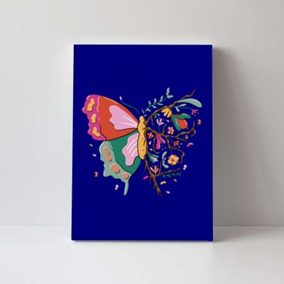 Butterfly Tree Branch Canvas