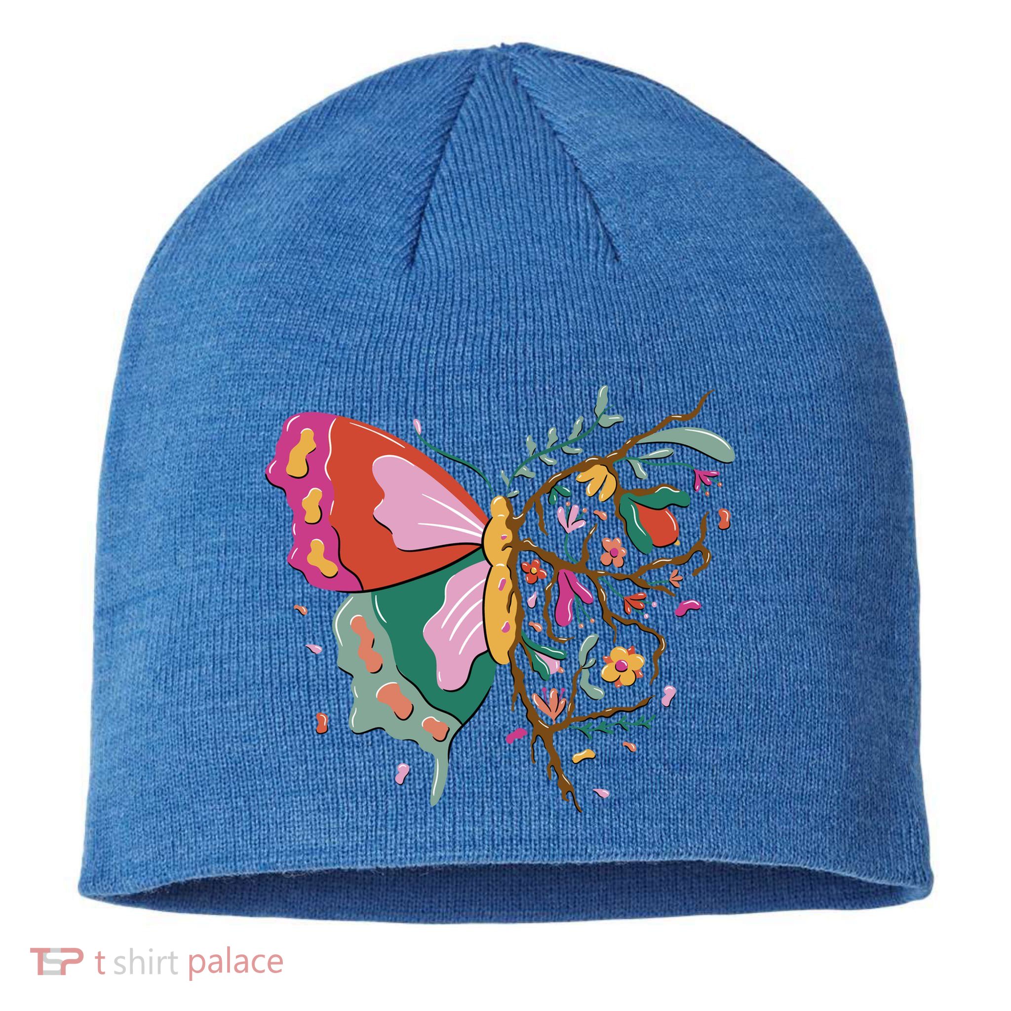 Butterfly Tree Branch Sustainable Beanie