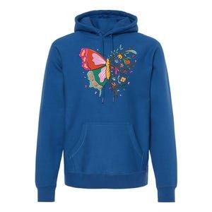 Butterfly Tree Branch Premium Hoodie