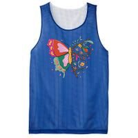 Butterfly Tree Branch Mesh Reversible Basketball Jersey Tank