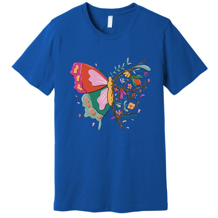 Butterfly Tree Branch Premium T-Shirt