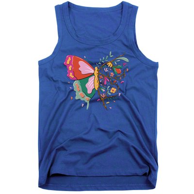 Butterfly Tree Branch Tank Top