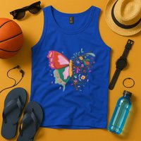 Butterfly Tree Branch Tank Top