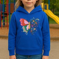 Butterfly Tree Branch Kids Hoodie