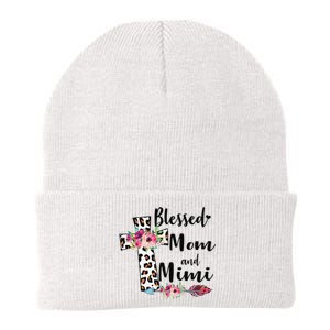 Blessed To Be Called Mom And Mimi Funny Mimi Gift Knit Cap Winter Beanie