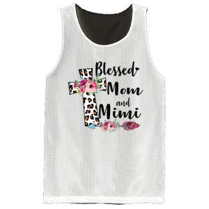 Blessed To Be Called Mom And Mimi Funny Mimi Gift Mesh Reversible Basketball Jersey Tank