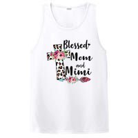 Blessed To Be Called Mom And Mimi Funny Mimi Gift PosiCharge Competitor Tank