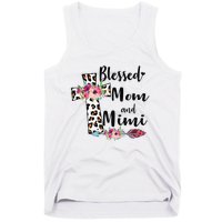 Blessed To Be Called Mom And Mimi Funny Mimi Gift Tank Top