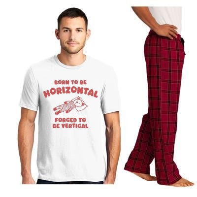 Born To Be Horizontal Pajama Set