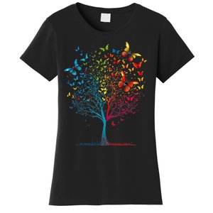 Butterfly Tree Beautiful  Women's T-Shirt