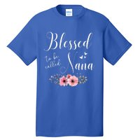 Blessed To Be Nana Grandma MotherS Day Christmas Tall T-Shirt