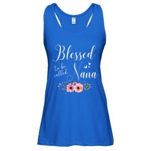 Blessed To Be Nana Grandma MotherS Day Christmas Ladies Essential Flowy Tank