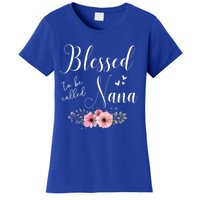 Blessed To Be Nana Grandma MotherS Day Christmas Women's T-Shirt