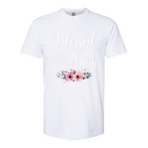 Blessed To Be Nana Grandma MotherS Day Christmas Softstyle CVC T-Shirt