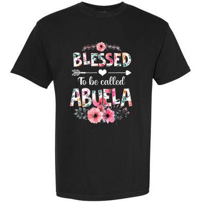 Blessed To Be Called Abuela Funny Abuela Mothers Day Garment-Dyed Heavyweight T-Shirt