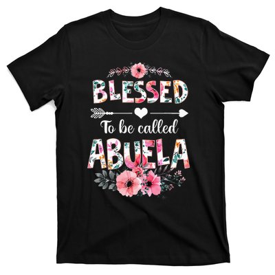 Blessed To Be Called Abuela Funny Abuela Mothers Day T-Shirt