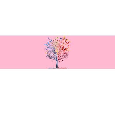 Butterfly Tree Beautiful Graphic Bumper Sticker