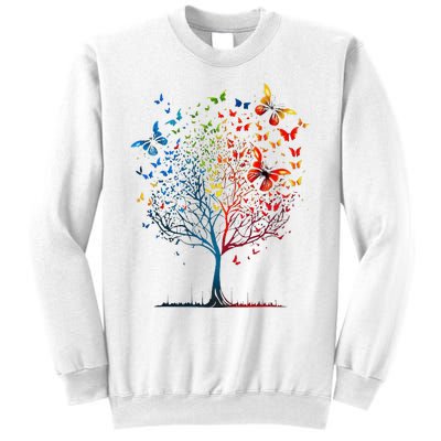 Butterfly Tree Beautiful Graphic Sweatshirt